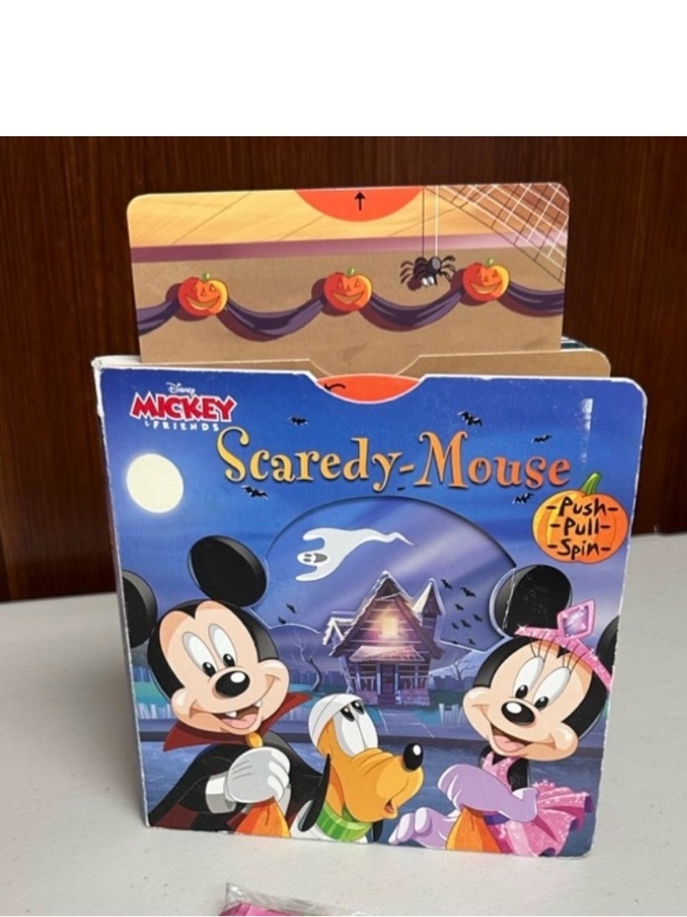 Disney Mickey Friends Scaredy-Mouse Halloween Board Book